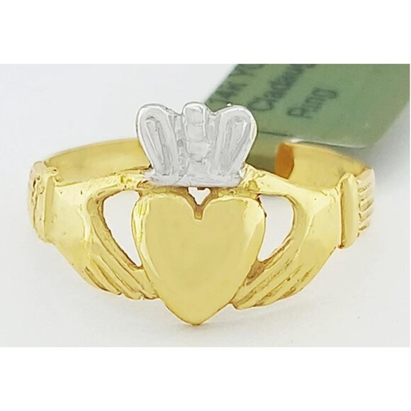 Claddagh Ring 14k Yellow Gold